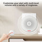 Smart WiFi SOS Emergency Button – Tuya Home Alert System with Adjustable Sound & Light Alarm