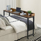 Queen/Full Size Overbed Table with Wheels, Mobile Rolling Laptop Computer Desk, Dining & Bar Table for Bedroom and Home