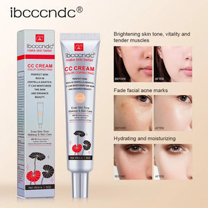 Color-Correcting CC Cream SPF 25, Moisturizing Foundation & Concealer, Natural Finish