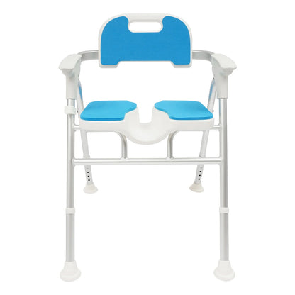 Foldable U-Shape Shower Chair – Portable Bath Seat for Personal Hygiene & Private Washing