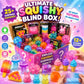 Mystery Squishy Blind Box, 1 Soft Rubber Sensory Fidget Toy, Random Design for Kids & Adults