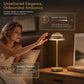 Rechargeable LED Table Lamp, Touch Control, Stepless Dimming, Anti-Glare Light, Non-Slip Base, Nordic Minimalist Design