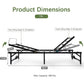Twin XL Electric Adjustable Bed Base with Head & Foot Lift, Adjustable Bed Frame, Frame Only – Mattress Not Included