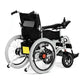 Foldable Carbon Steel Electric Wheelchair with Large Wire Wheels