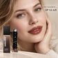 3-Piece Makeup Set, Full Coverage Liquid Foundation & 2 High-Shine Lip Glosses, Rose Brown & Deep Chocolate