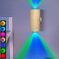 LED Wireless Wall Sconce with Motion Sensor, 7-Color Changing Light, 1500mAh Rechargeable Battery Operated Indoor Wall Lamp