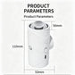 Double-Head RGB LED Night Light with Motion Sensor, USB Rechargeable Magnetic Wall Lamp for Cabinet, Hallway & Stairs