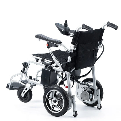 Portable Lightweight Carbon Steel Electric Wheelchair