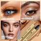 Dual-Ended Eyeshadow & Highlighter Stick, Waterproof Long-Lasting Cream Shimmer, 6 Color Options