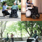4WD Electric Beach Wheelchair with Seat Lift and Transfer Function