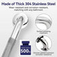 Stainless Steel Bathroom Grab Bar – Anti-Slip Shower Safety Handrail, 300/400/500mm