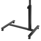 Mobile Overbed Table with Wheels, Rolling Laptop Computer Standing Desk & Bedside Cart for Hospital and Home Use