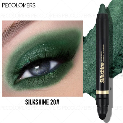 Sparkling Eyeshadow Stick, Waterproof Long-Lasting Shimmer Eye Makeup Pencil