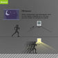 Plug-In Motion Sensor LED Night Light, Dimmable Warm White, for Hallways and Stairs