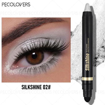 Sparkling Eyeshadow Stick, Waterproof Long-Lasting Shimmer Eye Makeup Pencil