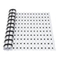 Large Non-Slip PVC Shower Mat 35.4x24 Inch, Textured Rubber Bath Floor Mat for Bathroom, Shower & Poolside