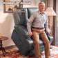 Electric Power Lift Recliner Chair, Adjustable Stand Assist Reclining Sofa Chair for Seniors & Living Room