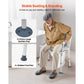 4-in-1 Bedside Commode Chair with Padded Seat & Backrest – Adjustable Height, 5L Removable Bucket, 500 lb Capacity