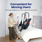 Electric Patient Lift with Sling – 400 lbs Capacity, Adjustable Base & Rechargeable Power