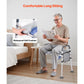 4-in-1 Bedside Commode Chair with Padded Seat & Armrests – 5L Removable Bucket, 500 lb Capacity