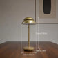 Rechargeable LED Table Lamp, Touch Control, Stepless Dimming, Anti-Glare Light, Non-Slip Base, Nordic Minimalist Design