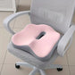 Ergonomic Memory Foam Seat Cushion – Contoured Pressure Relief Chair Pad with Center Groove for Office, Car & Home