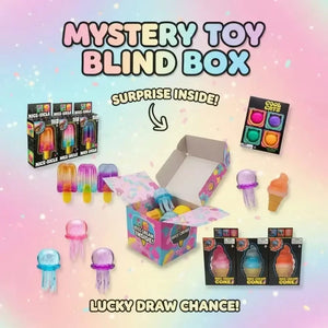 Squishy Mystery Box, Slow-Rising Sensory Fidget Toy Set for Kids & Adults