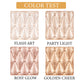 4-Shade Highlighter and Bronzer Palette, Highly Pigmented Luminous Face Powder