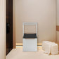 Wall-Mounted Folding Shower Seat with Padded Handrails – Slow-Close Space-Saving Bath Bench, 330 lb Capacity
