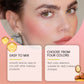 Velvet Cream Blush with Hyaluronic Acid, Silky Shimmer Cheek Tint, Lightweight, Buildable & Long-Lasting