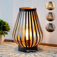 8.5-Inch Cordless Rechargeable Bedside Table Lamp with Touch Dimming and Edison-Style LED Bulb