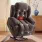 Power Lift Recliner Chair for Elderly with Massage & Lumbar Heat, Cup Holders, Side Pockets & Remote Control