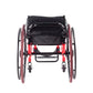 8kg Carbon Fiber Portable Sports Wheelchair with Pneumatic Rear Wheels