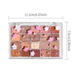 20-Color Cherry Blossom Eyeshadow Palette, Matte & Glitter Pink and Brown Tones, Long-Lasting Pigmented Eye Makeup
