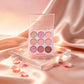 9-Pan All-in-One Face & Eyeshadow Palette, Oat & Rose Shades with Highlighter, Blush & Contour