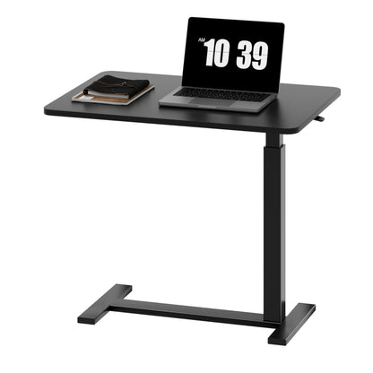 Adjustable Overbed Table with Hidden Wheels – Mobile Bedside Laptop Desk, Height Adjustable Sofa & Bedroom Table