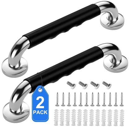 304 Stainless Steel Shower Grab Bar – Anti-Slip Bathroom Safety Handle for Seniors
