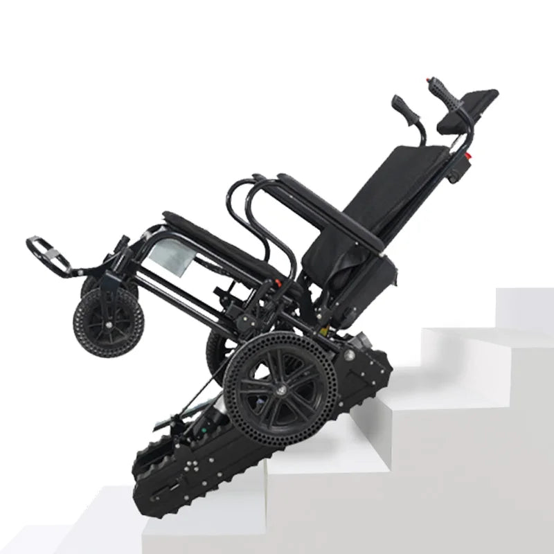 Electric Stair Climbing Wheelchair with Manual Drive Mode