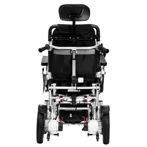 Best Selling High Back Reclining Wheelchair Remote Control Foldable Electric Wheelchair For Seniors