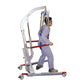 Aluminum Alloy Patient Transfer Lift Walking Machine with Free Sling