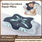 Ergonomic Memory Foam Cervical Pillow – Contoured Neck Support Sleeping Pillow with Washable Cover for Side & Back Sleepers, Grey