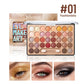 36-Color Glitter and Pearl Eyeshadow Palette, Multi-Use Face and Body Shimmer Makeup with Gift Box