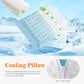 Memory Foam Neck Pillow, Standard Size Bed Pillow with Ventilated Cooling Design & Removable Washable Cover