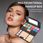19-Shade All-in-One Makeup Palette with 12 Eyeshadows, Classic Smoky Tones, Highly Pigmented & Blendable, 9918