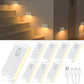 WILLED Rechargeable Motion Sensor Stair Lights, Wireless LED Night Lights for Stairway, Hallway, Kitchen, Cabinet & Bedroom