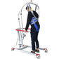 Aluminum Alloy Patient Transfer Lift Walking Machine with Free Sling