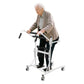 Standing Patient Transfer Aid – Adjustable Seat & Knee Pads, 264 lbs Capacity, 360° Locking Casters