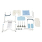 Height Adjustable Shower Chair with Backrest & Armrests – Cutout Bath Seat, Storage Rack, Shower Head Holder & Non-Slip Feet