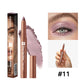 Shimmer Cream Eyeshadow Stick, Waterproof Metallic Eye Shadow Crayon, Blendable & Long-Lasting
