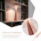 Pink Cordless LED Table Lamp, 1200mAh Rechargeable Battery, USB-C Charging, 3 Color Temperatures and Stepless Dimming